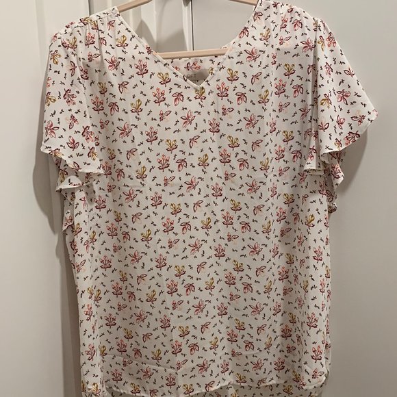 LOFT Tops - Loft Flower Blouse